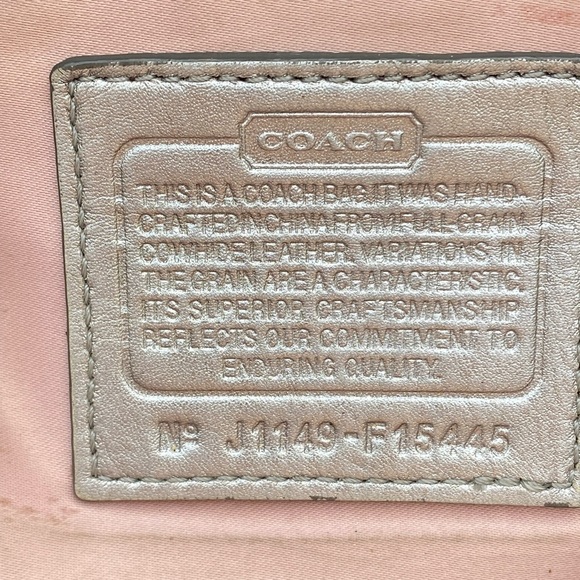 Coach Ashley Convertible Shoulder Bag/Handbag/Satchel. F15445​​ - Picture 6 of 10